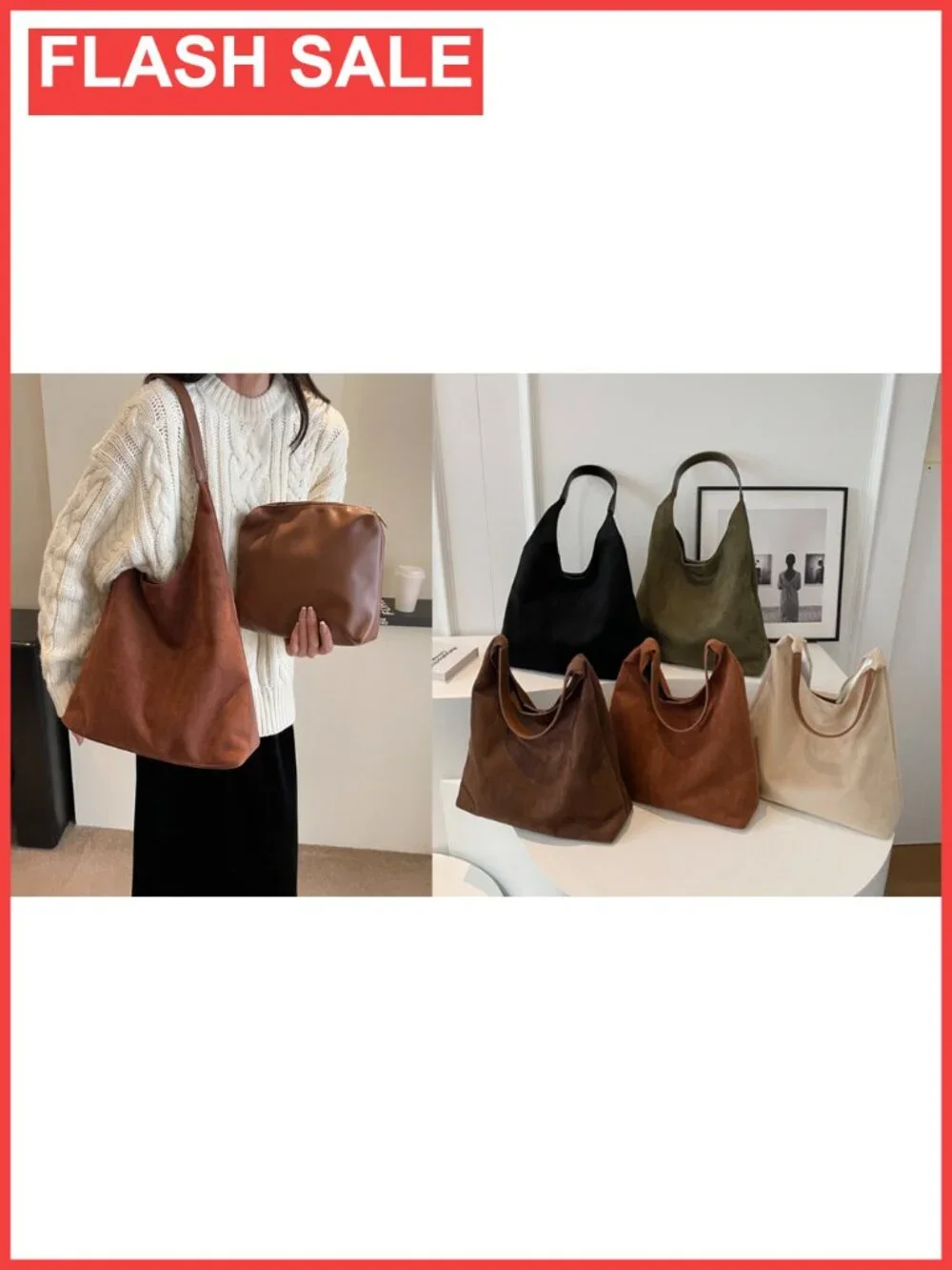 N/A slouchy suede